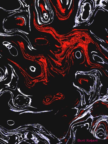 Digital Arts titled "La mente oscura" by Roberto Bartoccini, Original Artwork, Digital Painting