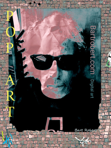 Arte digitale intitolato "Manifesto Pop" da Roberto Bartoccini, Opera d'arte originale, Pittura digitale