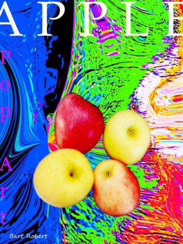 Arte digitale intitolato "The AppleS" da Roberto Bartoccini, Opera d'arte originale, Fotomontaggio