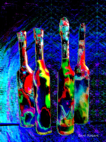 Digital Arts titled "For party" by Roberto Bartoccini, Original Artwork, Digital Painting