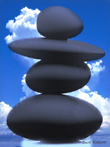 摄影 标题为“Zen pensiero” 由Roberto Bartoccini, 原创艺术品, 操纵摄影