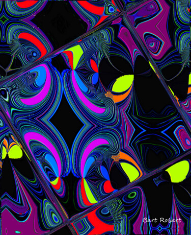 Digitale Kunst mit dem Titel "Max colors 22" von Roberto Bartoccini, Original-Kunstwerk, Digitale Malerei