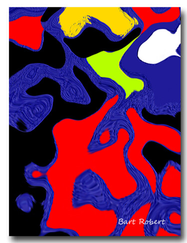 Arte digitale intitolato "Quadro 777" da Roberto Bartoccini, Opera d'arte originale, Pittura digitale