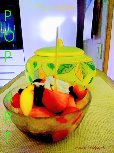 Digitale Kunst mit dem Titel "Fruit salad" von Roberto Bartoccini, Original-Kunstwerk, Digitale Malerei