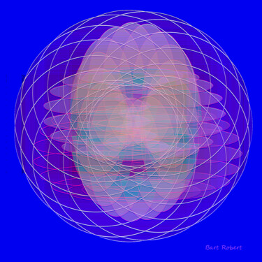 Arts numériques intitulée "Vortice X" par Roberto Bartoccini, Œuvre d'art originale, Peinture numérique