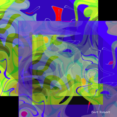 Digitale Kunst mit dem Titel "Paradise" von Roberto Bartoccini, Original-Kunstwerk, Digitale Malerei