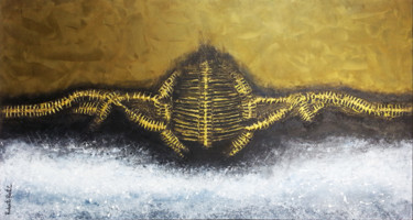 Картина под названием "Fóssil" - Roberto Carlos Bertola, Подлинное произведение искусства, Акрил
