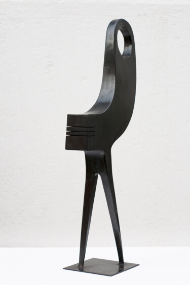 Skulptur mit dem Titel "Anthropoid 2" von Roberto Canduela, Original-Kunstwerk, Metalle