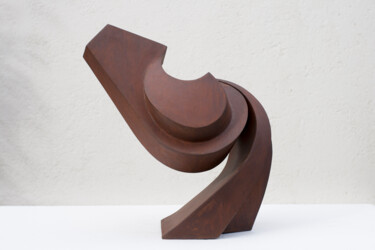 Sculpture titled "Equu 3" by Roberto Canduela, Original Artwork, Metals