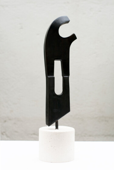 Sculpture titled "Obosom 21" by Roberto Canduela, Original Artwork, Metals