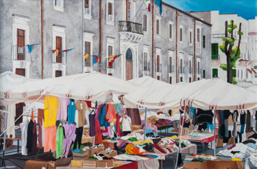 Pintura titulada "il-terrazzo-60x90.j…" por Roberto Carradori, Obra de arte original