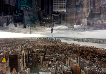 Photography titled ""UPSIDE TOWN" (76)" by Roberto Cavalli, Original Artwork, Digital Photography