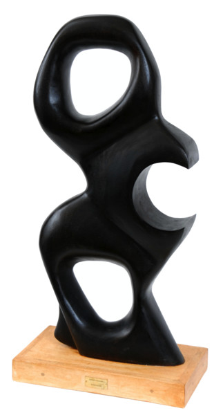 Sculpture titled "sensazioni-l-43-al-…" by Roberto Fruggeri, Original Artwork, Wood