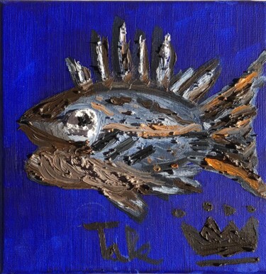 Картина под названием "Deep" - Roberto Pomi, Подлинное произведение искусства, Масло