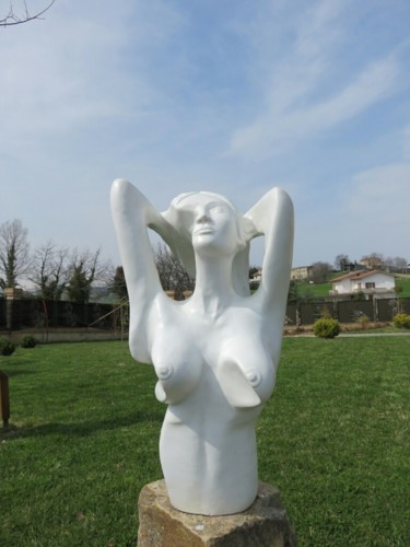 Sculpture intitulée ""DEA LUCE"" par Percezionismo, Œuvre d'art originale