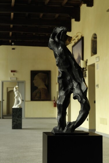 "DAVIDE" başlıklı Heykel Roberto Tagliazucchi tarafından, Orijinal sanat, Bronz
