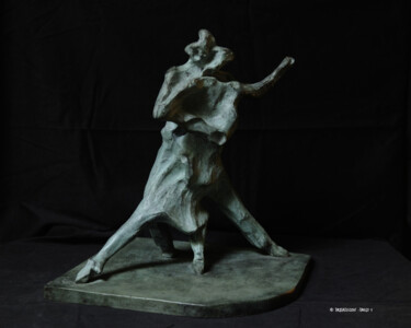 Sculpture intitulée "TANGO 1" par Roberto Tagliazucchi, Œuvre d'art originale, Bronze