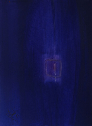 Peinture intitulée "RAPSODY BLU 65" par Roberto Tagliazucchi, Œuvre d'art originale, Acrylique