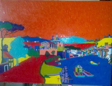 Painting titled "s.giorgio" by Roberto Aere, Original Artwork