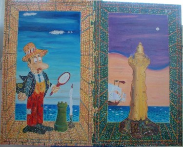 Pittura intitolato "La magia del Demuri…" da Roberto Demuro, Opera d'arte originale