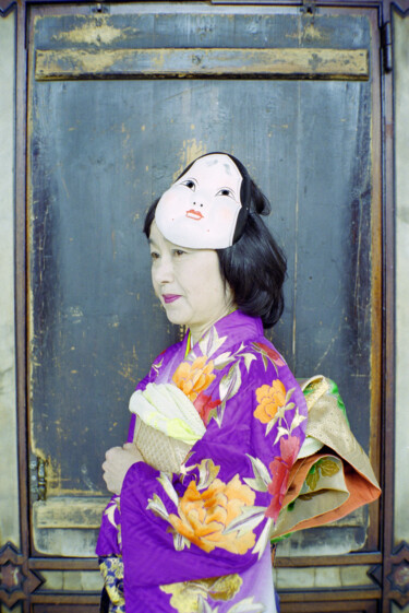Photography titled "geisha" by Roberto Ferrero, Original Artwork, Analog photography