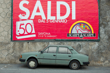 skoda 130 gl Fotografia intitolato "skoda 130 gl" da Roberto Ferrero, Opera d'arte originale, Fotografia digitale
