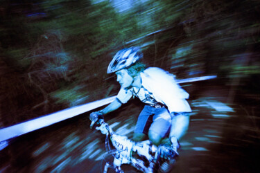 Fotografia intitolato "the bike's spirit #…" da Roberto Ferrero, Opera d'arte originale, fotografia a pellicola