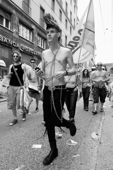 Fotografie getiteld "bdsm pride" door Roberto Ferrero, Origineel Kunstwerk, Digitale fotografie