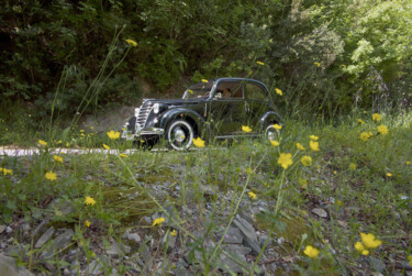 摄影 标题为“fiat 1100 E musone” 由Roberto Ferrero, 原创艺术品, 数码摄影