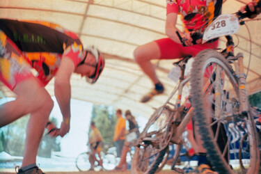 Fotografia zatytułowany „the bike's spirit #…” autorstwa Roberto Ferrero, Oryginalna praca, Fotografia filmowa