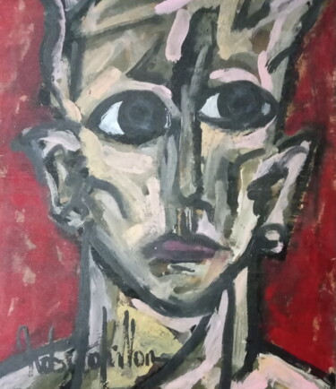 Pittura intitolato "Ricordati di me" da Roberto Grillone, Opera d'arte originale, Smalto