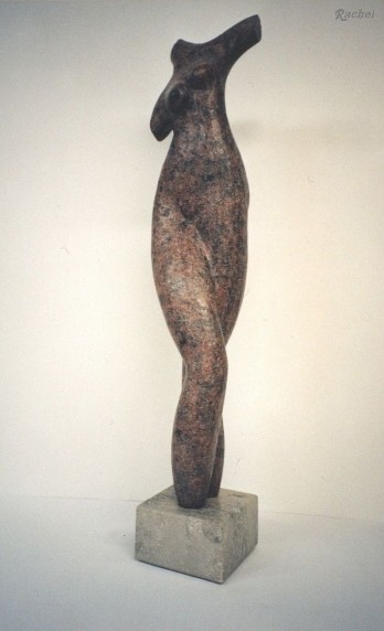 Rzeźba zatytułowany „Danseuse” autorstwa Robert Rachel, Oryginalna praca, Kamień