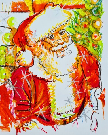 Peinture intitulée "Noël 25/12/22" par Karl Robial, Œuvre d'art originale, Acrylique