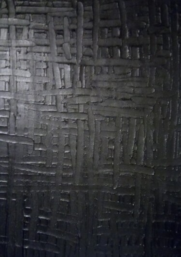 Картина под названием "Tableau noir" - Robin Dubois (le CHAT), Подлинное произведение искусства, Акрил Установлен на Деревян…