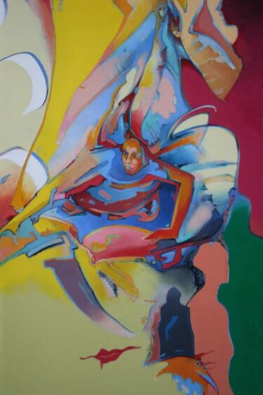 Painting titled "EMERGENCE.jpg" by Robin Mols, Original Artwork