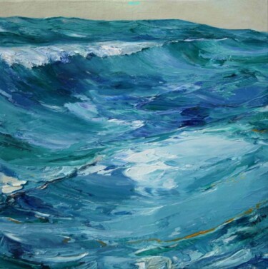 Painting titled "WATER" by Robin Mols, Original Artwork