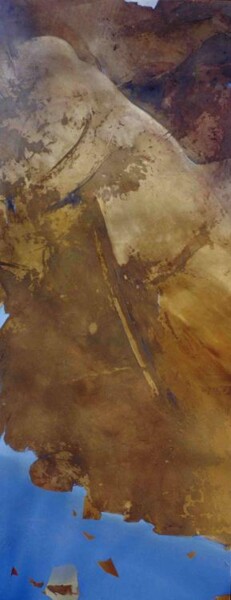 Pintura titulada "HIGHER GROUND" por Robin Mols, Obra de arte original, Oleo