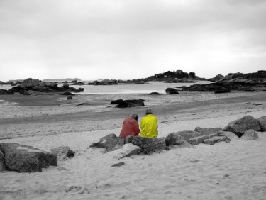 Photographie intitulée "jaune et rouge" par Françoise Robin De Morhéry, Œuvre d'art originale