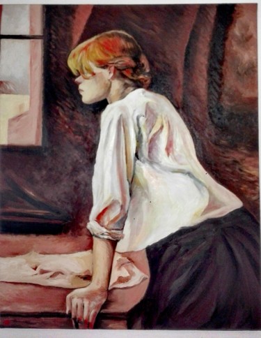 Painting titled "Copie: Toulouse Lau…" by Robin Pimienta, Original Artwork, Oil