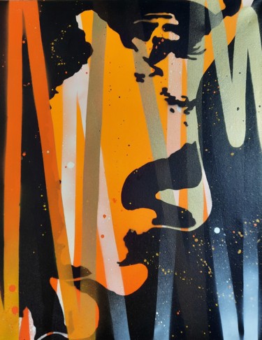 Malarstwo zatytułowany „Sunburn” autorstwa Ardo, Oryginalna praca, Farba w spray'u