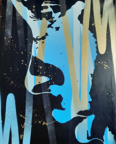 Pittura intitolato "Fresh water" da Ardo, Opera d'arte originale, Spray