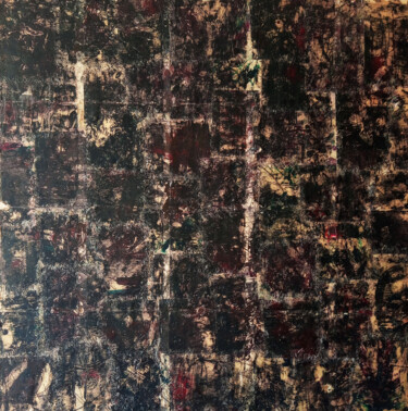 Peinture intitulée "Process Two" par Rocha, Œuvre d'art originale, Acrylique Monté sur Autre panneau rigide