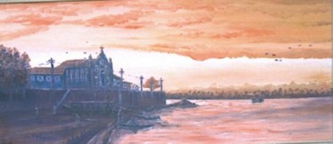 Pintura intitulada "Porto de Barra- Rio…" por Rocha Maia, Obras de arte originais