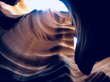 Photography titled "Antelope Canyon 4" by Roche Marie T., Original Artwork, Digital Photography