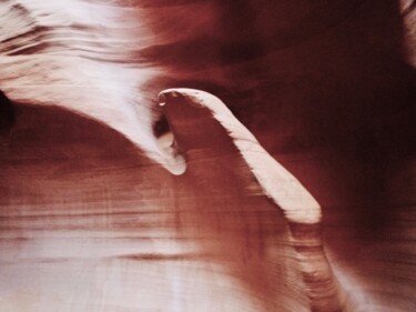 Fotografía titulada "Antelope Canyon 9" por Roche Marie T., Obra de arte original, Fotografía digital