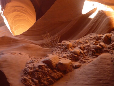 Фотография под названием "Antelope Canyon 10" - Roche Marie T., Подлинное произведение искусства, Цифровая фотография Устано…