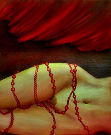 Ζωγραφική με τίτλο "... заглянуть за за…" από Лилия Роше, Αυθεντικά έργα τέχνης
