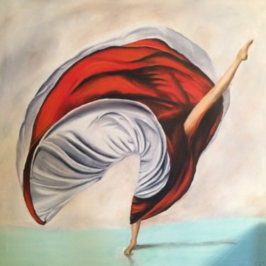 Painting titled "bailarina.jpg" by Rocio Caballero, Original Artwork