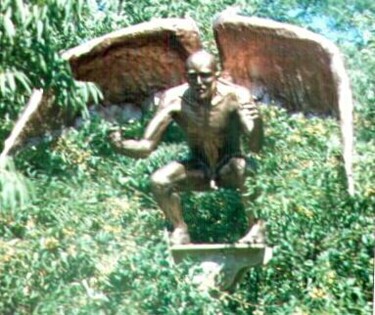 Sculpture titled "Homo Sapiens Angeli…" by Rod Patterson, Original Artwork, Casting