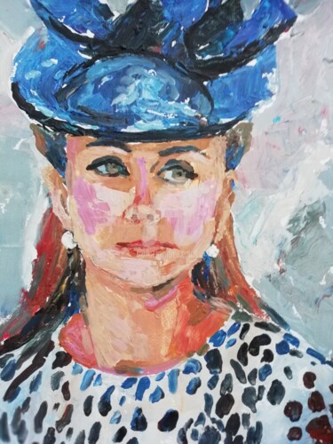 Malerei mit dem Titel "Kate  Middleton Por…" von Rodica, Original-Kunstwerk, Acryl